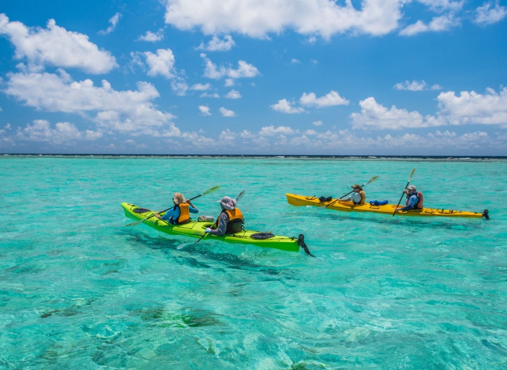 Glover's Getaway & Kayak Rental Combo Island Expeditions